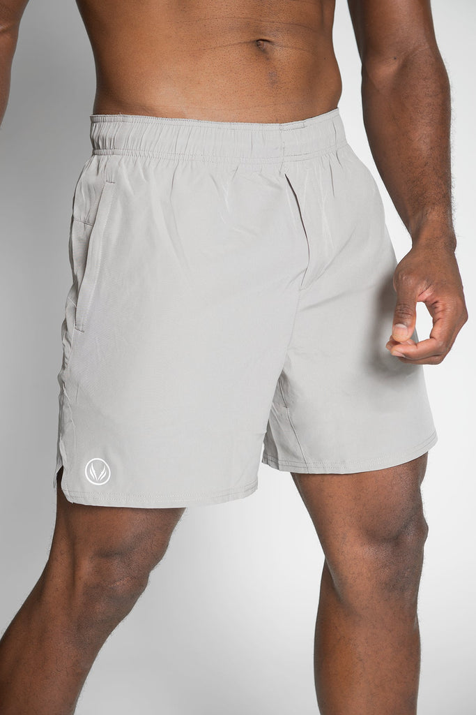 Grey performance shorts - SPORTYWOLF